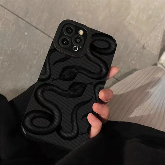 iPhone Black Snakes Case